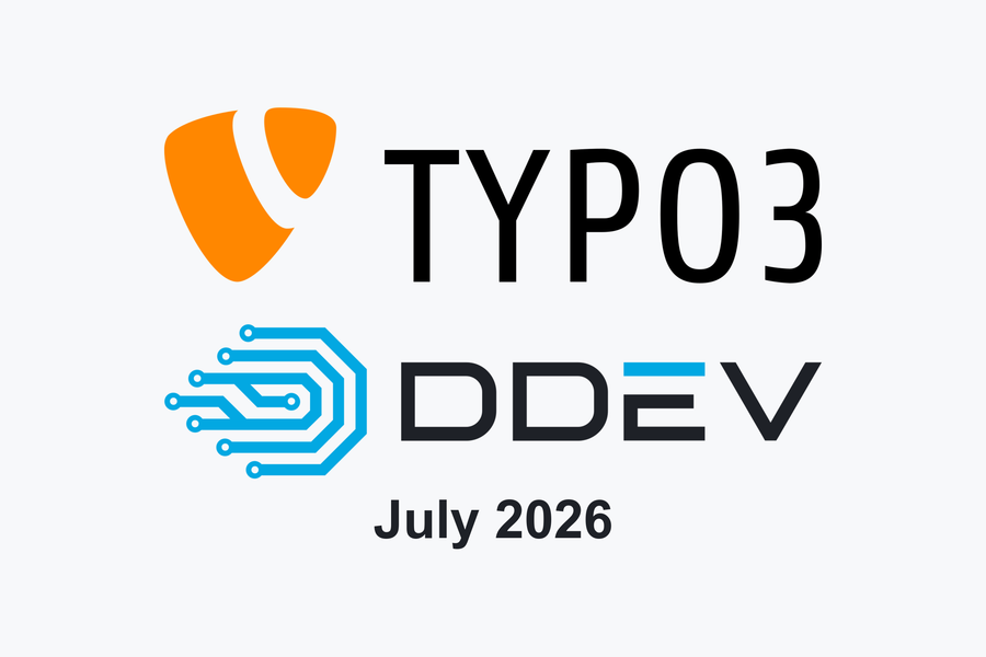 DDEV and TYPO3 logos